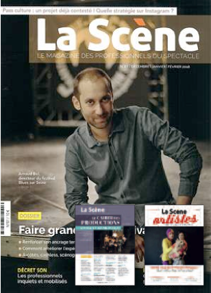 Couverture magazine La Scène