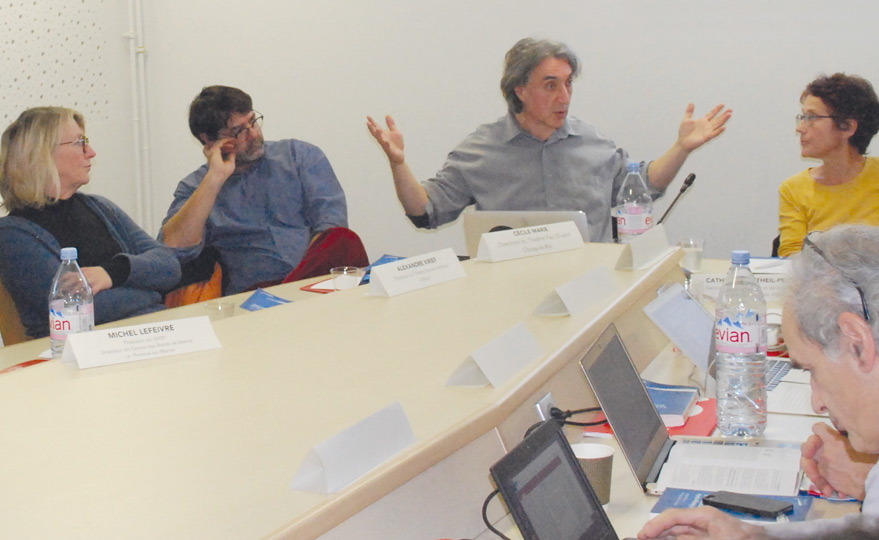 Une partie des participants à la rencontre de la Sorbonne