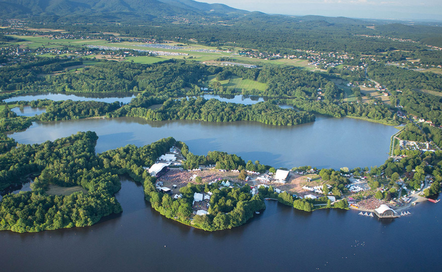 Le site du festival de Belfort