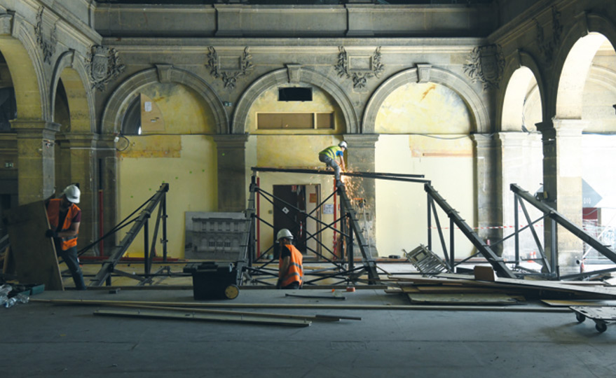 Le Théâtre Paris-Villette en travaux