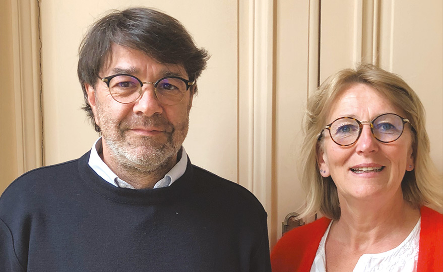 Frédéric Maurin et Cécile Le Vaguerèse-Marie