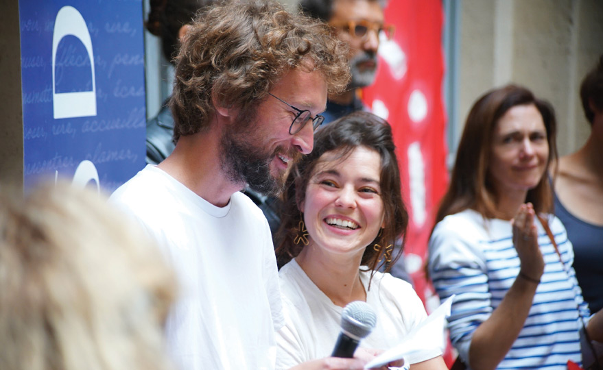 Rémi Prin et Emmanuelle Jauffret