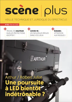Couverture du magazine "ScènePlus"