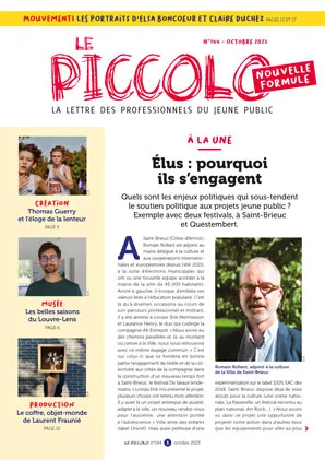 Couverture du magazine "Le Piccolo"