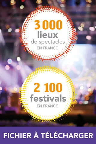 Fichier 3 000 lieux de spectacles + 2 100 festivals
