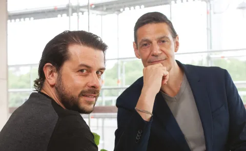 Laurent Domingos et Harold David