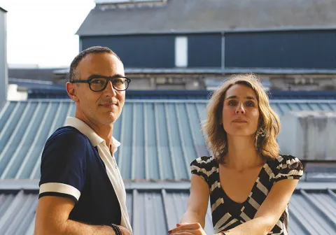 Pauline Quantin et Benoît Pinero