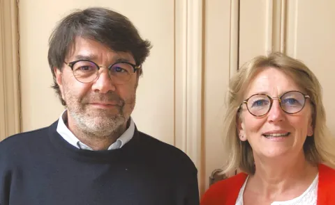 Cécile Le Vaguerèse-Marie et Frédéric Maurin