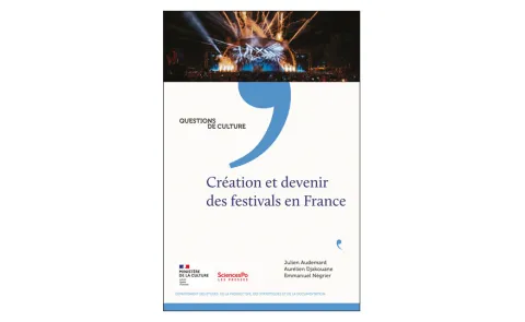 Couv Création et devenir des festivals en France 