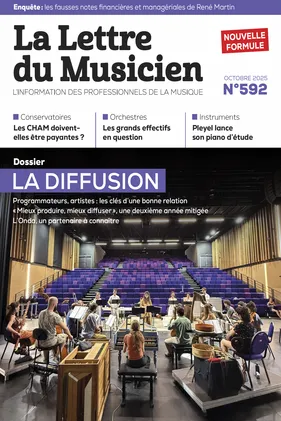 La couverture du magazine La Lettre Du Musicien